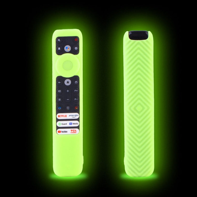 TCL RC902Vリモコン保護ケース FMR1/FAR2/FMR4 ユニバーサルシリコン衝撃防止カバー、20.9 x 4.3 x 1.7cm