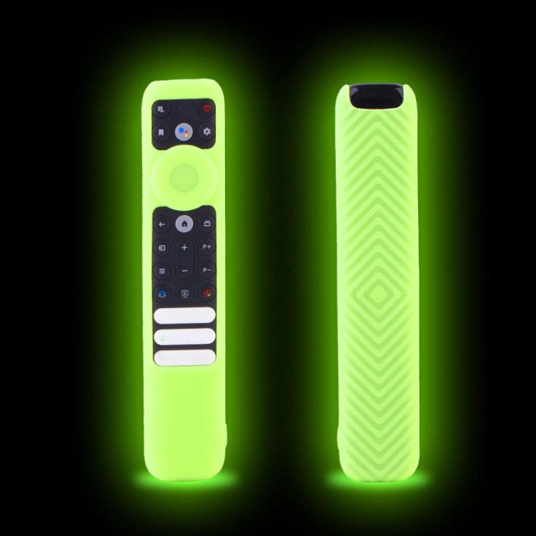 TCL RC902Vリモコン保護ケース FMR1/FAR2/FMR4 ユニバーサルシリコン衝撃防止カバー、20.9 x 4.3 x 1.7cm