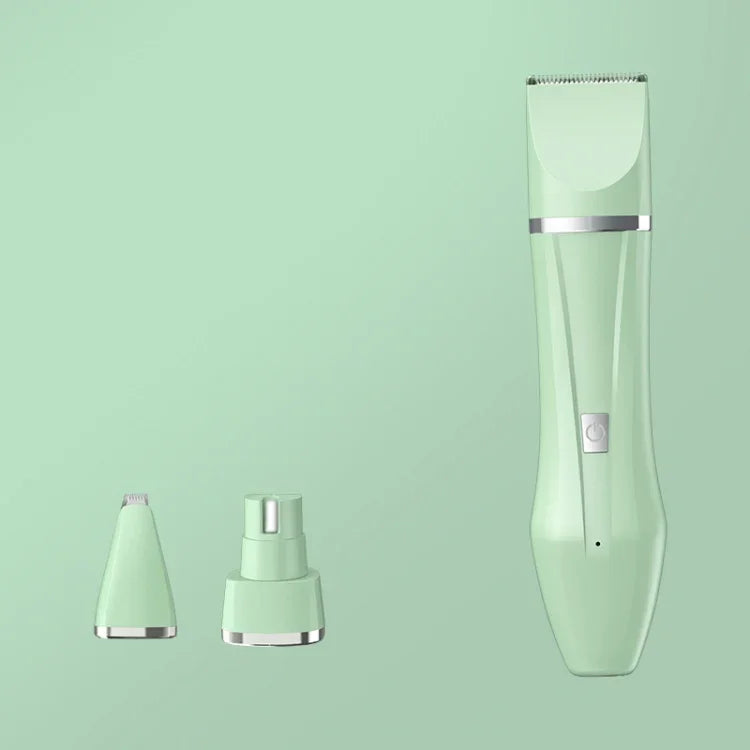 多機能ペット電動シェーバー 猫と犬用ヘアクリッパー、2-in-1 グリーン、2-in-1 ホワイト、3-in-1 グリーン、3-in-1 ホワイト、4-in-1 グリーン、4-in-1 ホワイト