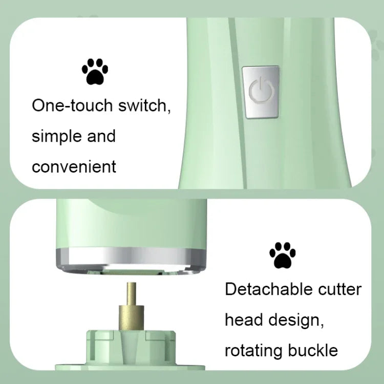 多機能ペット電動シェーバー 猫と犬用ヘアクリッパー、2-in-1 グリーン、2-in-1 ホワイト、3-in-1 グリーン、3-in-1 ホワイト、4-in-1 グリーン、4-in-1 ホワイト