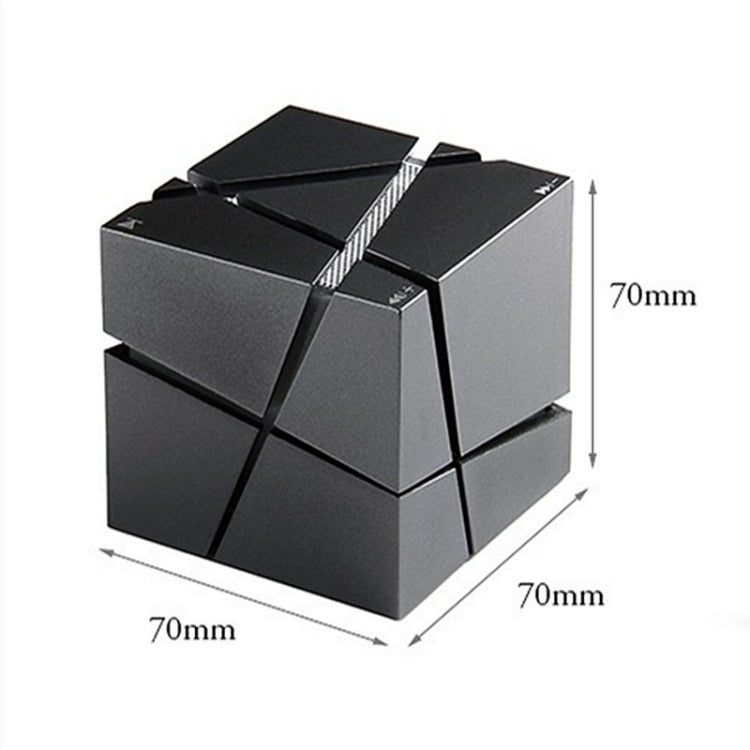 Qone Cube AIスマート音声操作Bluetoothスピーカー RGBライト ミニワイヤレスオーディオ、AI音声操作（ブルー）、AI音声操作（ピンク）、AI音声操作（ブラック）、AI音声操作（ホワイト）