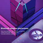 Qone Cube AIスマート音声操作Bluetoothスピーカー RGBライト ミニワイヤレスオーディオ、AI音声操作（ブルー）、AI音声操作（ピンク）、AI音声操作（ブラック）、AI音声操作（ホワイト）