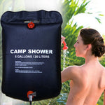 アウトドア折りたたみ式ソーラーシャワーバッグ ポータブル水貯蔵バッグ 家庭用、20L、25L