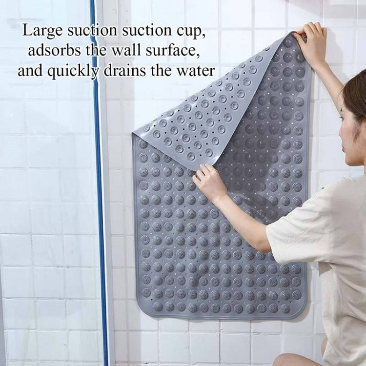 PVC製バスルーム滑り止めマット 厚手マッサージ防水フットマット、36x68cm、40x102cm、58x88cm