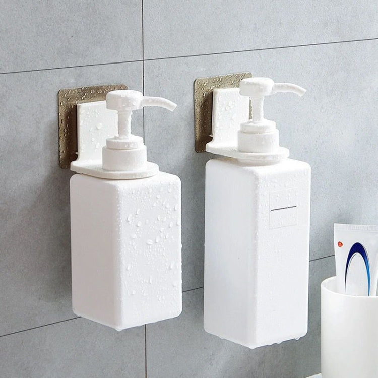 10個入りトイレシャンプーシャワージェル吊り棚 ノーパンチ浴室棚、透明パッチモデル、シルバードローモデル