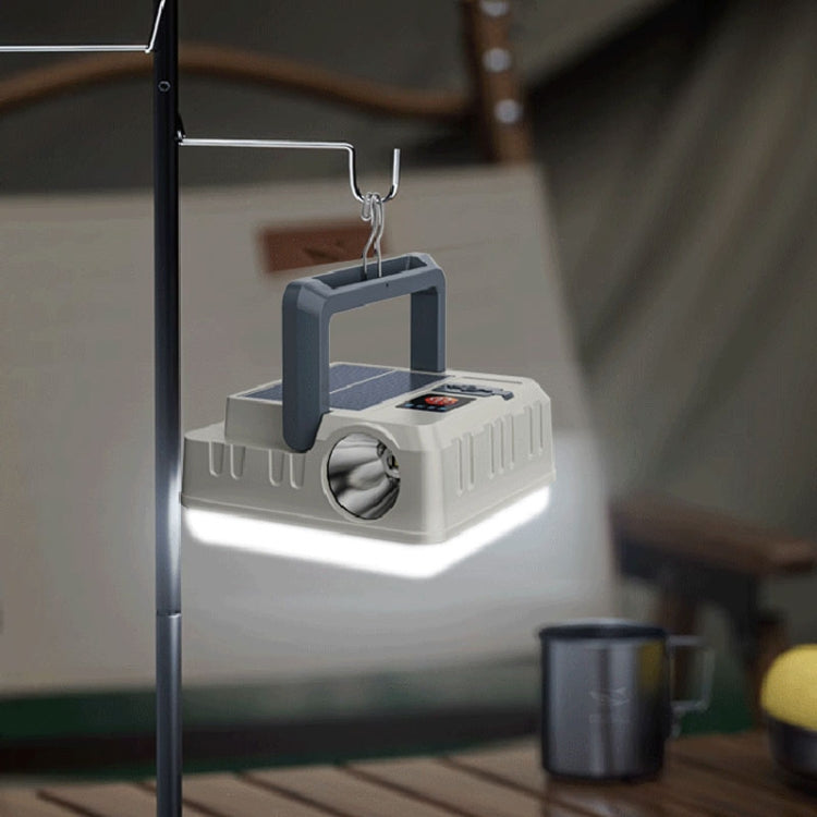 屋外ソーラー充電式キャンプライト 多機能ハンギングテントランプ 停電緊急ライト