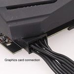 Corsair用 18AWGフラットケーブル 電源モジュールケーブル グラフィックスカードモジュールケーブル 8ピンから8ピン 6+2、50cm Corsair用、60cm Corsair用