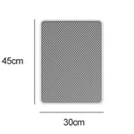 ろ過および飛び散り防止猫砂マット ペット用二重層EVAベッドパッド、45 x 30cm