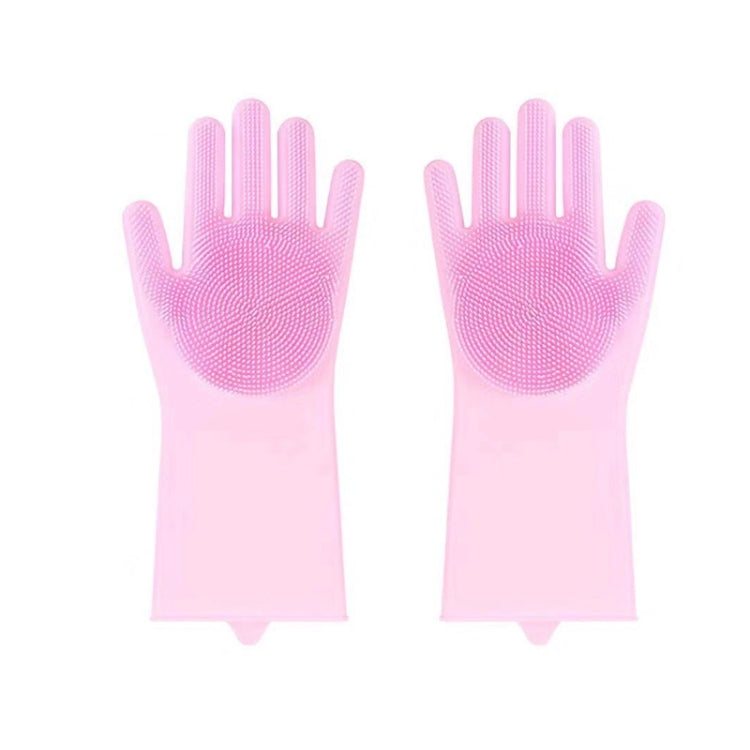 キッチン用シリコーン食器洗い手袋 男女兼用 家事用掃除ミット 160g