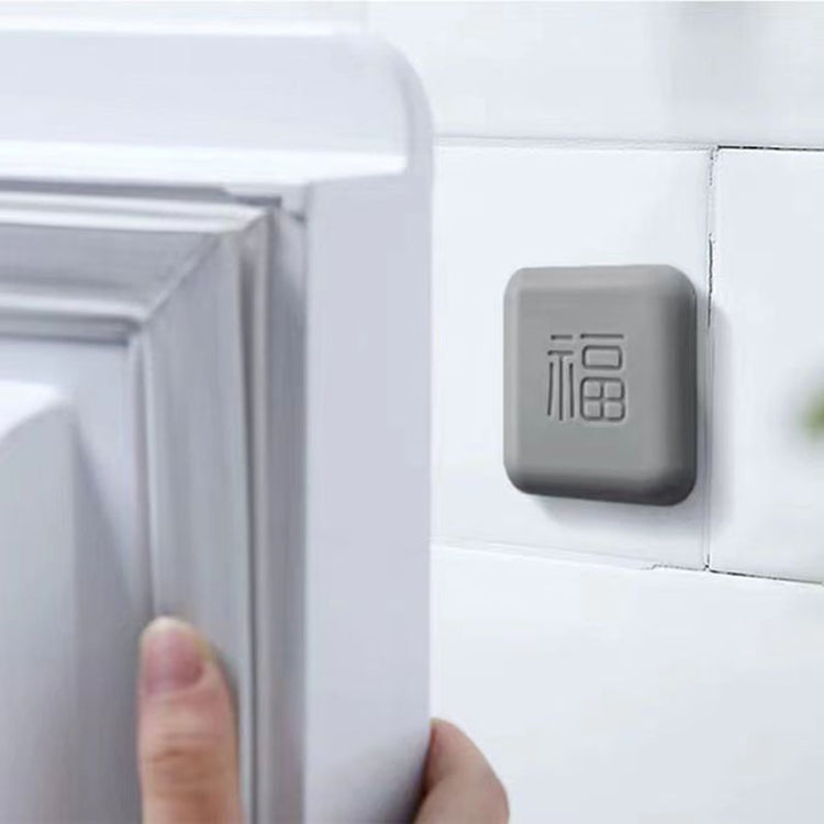 5個セット ドアノブ用静音衝撃吸収パッド リビングルーム・寝室用ドアクローズクッション シリコン保護パッド