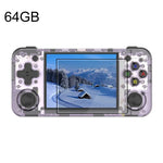 ANBERNIC RG35XX H ハンドヘルドゲームコンソール 3.5インチIPSスクリーン Linuxシステム、64GB、64GB+128GB