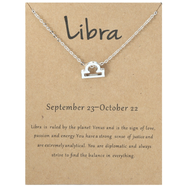 Zodiac Signs Necklace Electroplate Alloy Short Chain Jewelry, Aries Golden, Cancer Golden, Libra Golden, Virgo Golden, Leo Golden, Aquarius Golden, Pisces Golden, Taurus Golden, Capricorn Golden, Sagittarius Golden, Scorpio Golden, Gemini Golden       ...