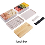 1200ml 携帯用仕切り付き断熱二重層ランチボックス 電子レンジ対応プラスチック食品容器 保温バッグなし黒、保温バッグなし白、保温バッグあり黒、保温バッグあり白