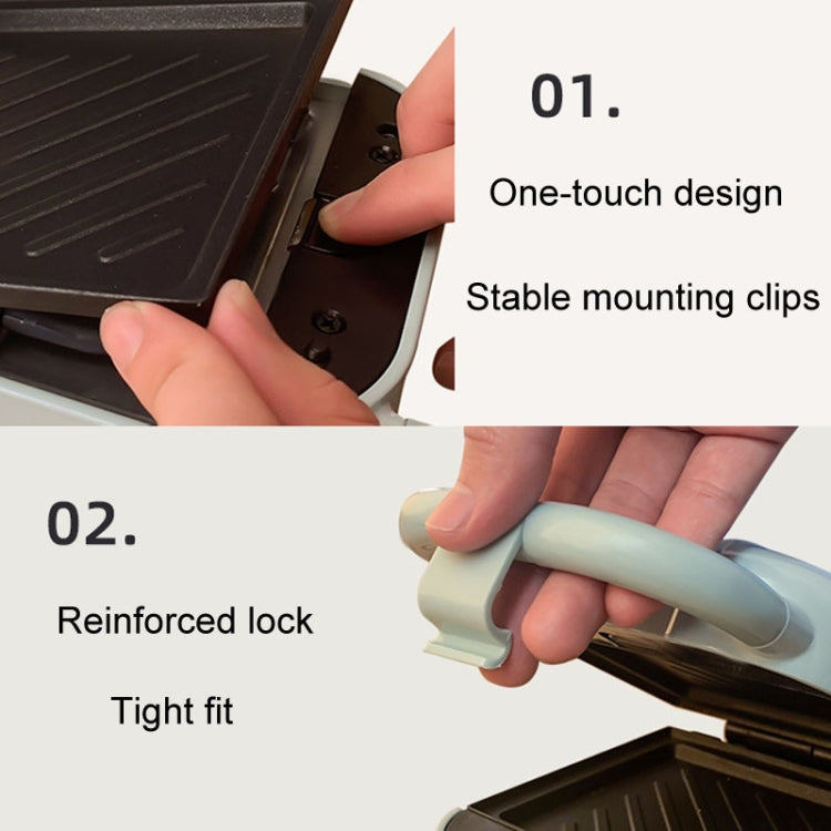 YIDPU 多機能ファミリーブレックファーストメーカー ライトダイエット サンドイッチ ワッフルベーカー, CNプラグ, 2イン1, 3イン1, 4イン1, 5イン1, 6イン1, 7イン1
