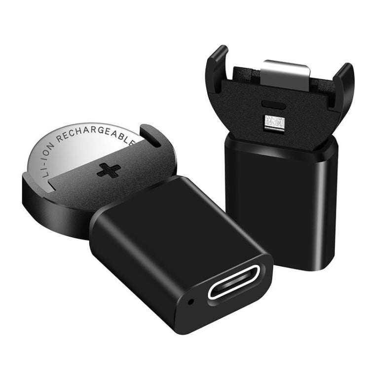 Key Toys LIR2032 充電式ボタン電池充電器、X21 ブラック