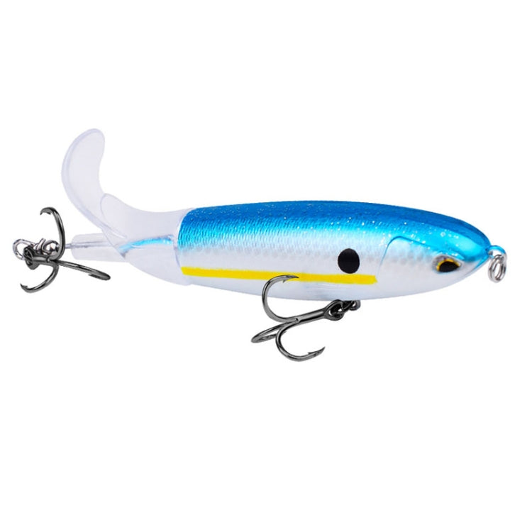 PROBEROS DW601 360度回転プロペラルアー トップウォーター テザー付きトラクター 浮く偽魚ベイト、10.5cm/13.5g、11.5cm/16.5g、14.5cm/32.5g