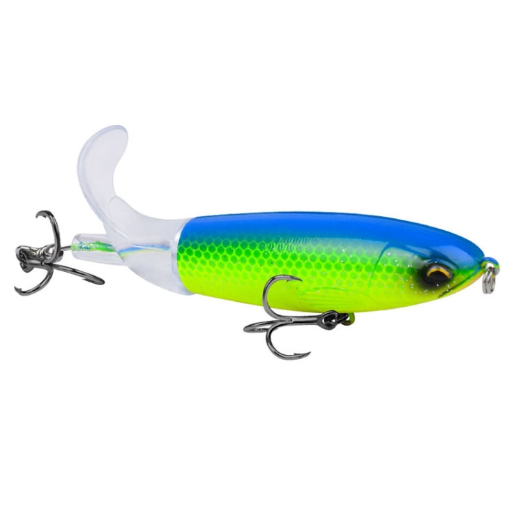 PROBEROS DW601 360度回転プロペラルアー トップウォーター テザー付きトラクター 浮く偽魚ベイト、10.5cm/13.5g、11.5cm/16.5g、14.5cm/32.5g