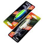 PROBEROS DW601 360度回転プロペラルアー トップウォーター テザー付きトラクター 浮く偽魚ベイト、10.5cm/13.5g、11.5cm/16.5g、14.5cm/32.5g
