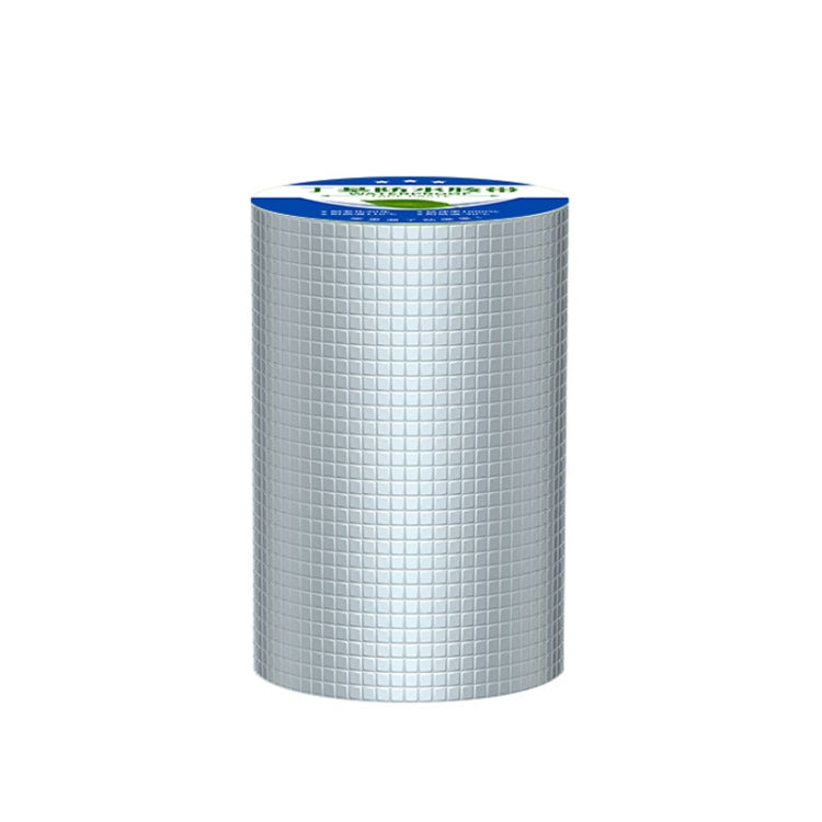 厚さ1.2mmブチル防水テープ自己粘着アルミホイルテープ、5cm x 5m、15cm x 5m、20cm x 5m、10cm x 10m