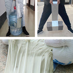 厚さ1.2mmブチル防水テープ自己粘着アルミホイルテープ、5cm x 5m、15cm x 5m、20cm x 5m、10cm x 10m