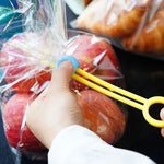 5個入りシーリングテープクリップ キッチン食品鮮度保持多目的シーラー