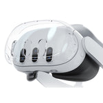 Meta Quest 3用PC保護シェル 7-in-1（グリッター透明）、7-in-1（グリッター透明ブルー）、7-in-1（グリッター透明レッド）、シングルシェル（グリッター透明）、シングルシェル（グリッター透明ブルー）、シングルシェル（グリッター透明レッド）
