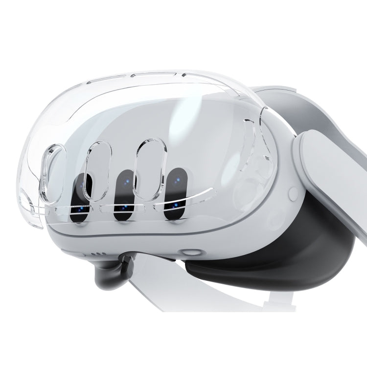 Meta Quest 3用PC保護シェル 7-in-1（グリッター透明）、7-in-1（グリッター透明ブルー）、7-in-1（グリッター透明レッド）、シングルシェル（グリッター透明）、シングルシェル（グリッター透明ブルー）、シングルシェル（グリッター透明レッド）