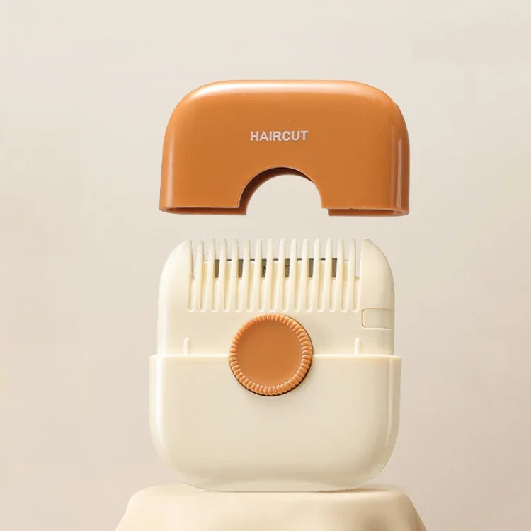 2イン1ヘアシャープナーコームヘアクリッパー切れ毛カット薄毛用