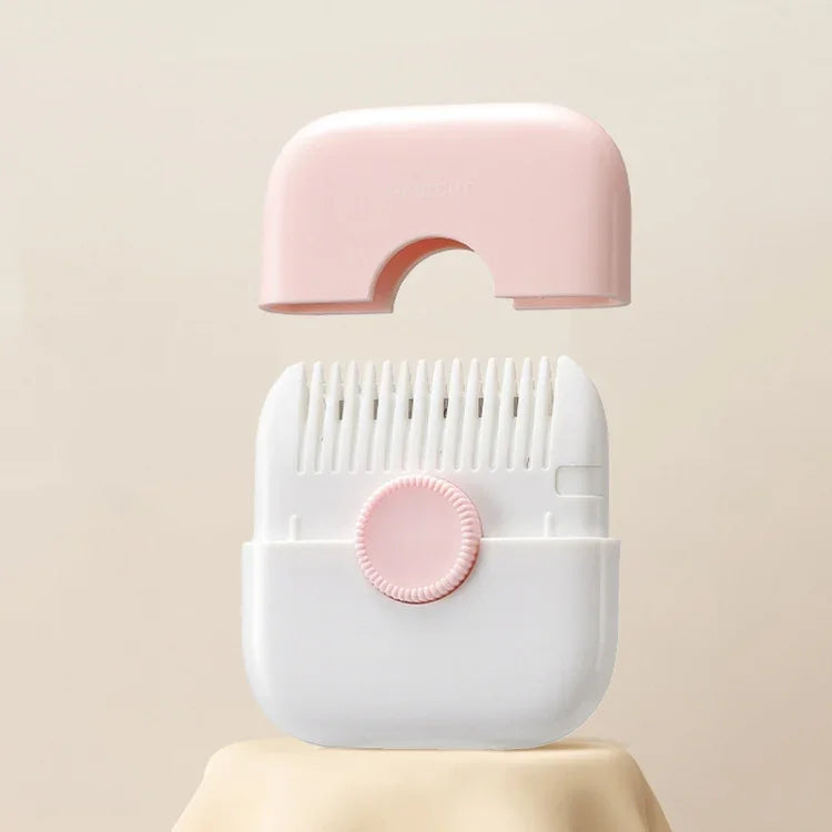 2イン1ヘアシャープナーコームヘアクリッパー切れ毛カット薄毛用