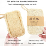 天然ルーファ食器洗いブラシ 食器洗い用ルーファクロスブラシ ソフトスクエア、ソフト楕円、ハードスクエア、ハード楕円