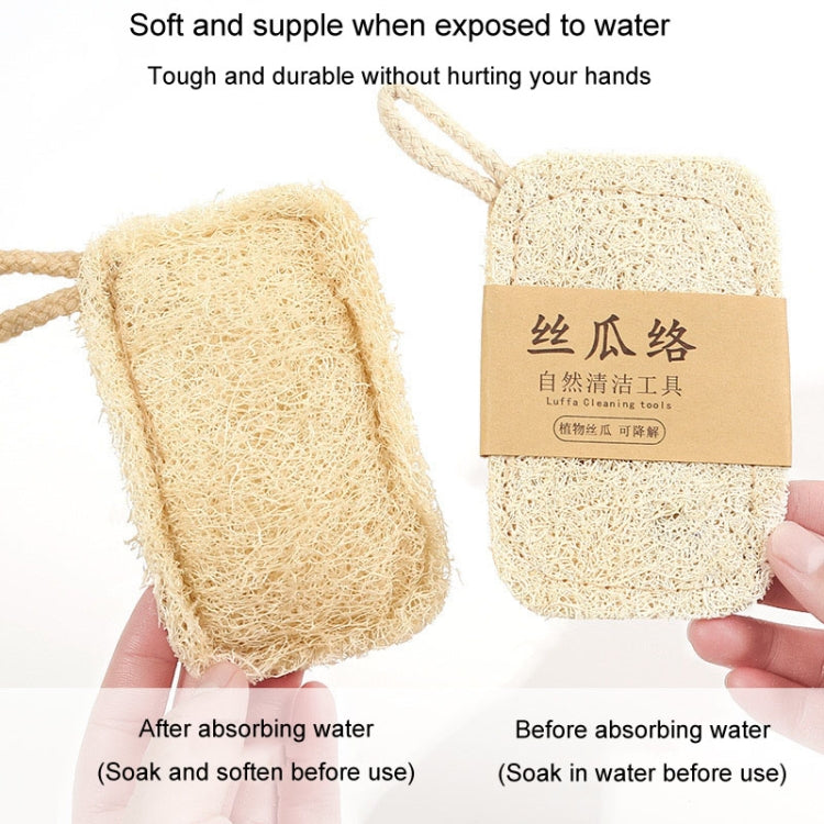天然ルーファ食器洗いブラシ 食器洗い用ルーファクロスブラシ ソフトスクエア、ソフト楕円、ハードスクエア、ハード楕円