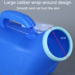 家庭用 メンズ小便器 1200ml プラスチックおまる 蓋付き スムースマウス小便器