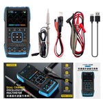 FNIRSI 3イン1 ハンドヘルドデジタルオシロスコープデュアルチャンネルマルチメーター、2C23T標準、2C23Tアップグレード