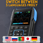 FNIRSI 3イン1 ハンドヘルドデジタルオシロスコープデュアルチャンネルマルチメーター、2C23T標準、2C23Tアップグレード