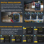 FNIRSI 3イン1 ハンドヘルドデジタルオシロスコープLCRトランジスターテスター、DSO-TC3標準、DSO-TC3アップグレード
