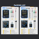 FNIRSI 3イン1 ハンドヘルドデジタルオシロスコープLCRトランジスターテスター、DSO-TC3標準、DSO-TC3アップグレード