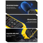 FNIRSI ノイズデシベルメーター家庭用音量検出器、イエロー