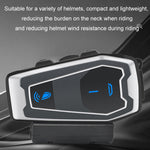 バイク用ヘルメットBluetooth 5.0 ステレオ音楽サイクリングヘッドホン、V10