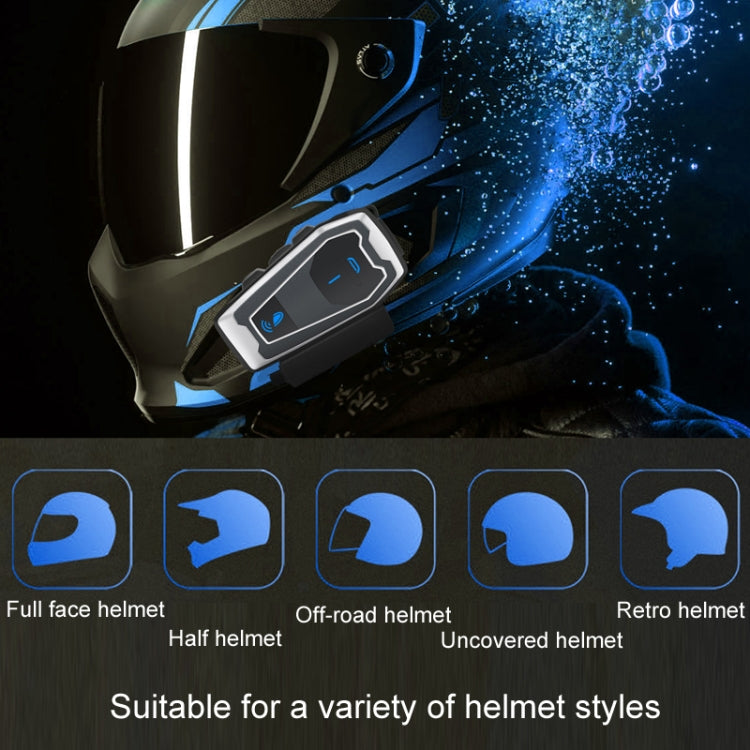 バイク用ヘルメットBluetooth 5.0 ステレオ音楽サイクリングヘッドホン、V10