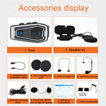 バイク用ヘルメットBluetooth 5.0 ステレオ音楽サイクリングヘッドホン、V10