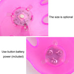 2pcs Luminous Clap Slap Palm Flash Cheering Event Props, Random Color Delivery, 24cm, 28cm