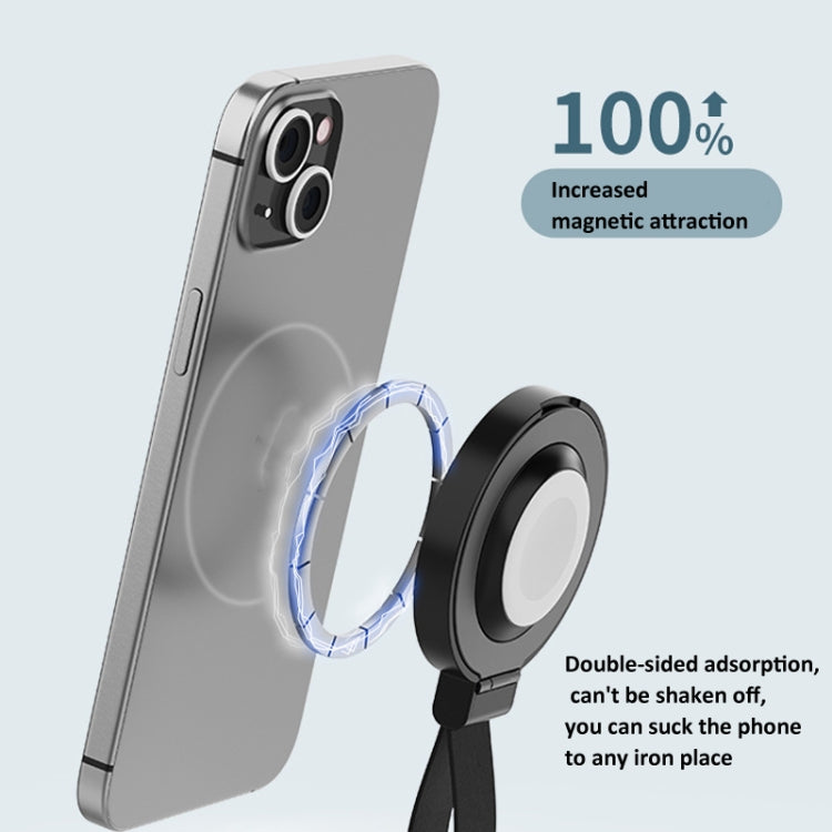 3イン1 マグネティックワイヤレス充電器 モバイルフォンリングホルダー