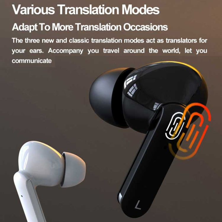 Hishell Y113 スマート音声翻訳イヤホン ワイヤレスイヤホン 40言語リアルタイム即時オンライン翻訳イヤホン