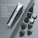 MARSKE 6イン1 ヘアクリッパー グルーミングセット 充電式カミソリ 彫刻用 鼻毛トリマー EUプラグ、USプラグ