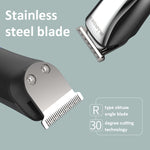MARSKE 6イン1 ヘアクリッパー グルーミングセット 充電式カミソリ 彫刻用 鼻毛トリマー EUプラグ、USプラグ