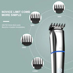 MARSKE 6イン1 ヘアクリッパー グルーミングセット 充電式カミソリ 彫刻用 鼻毛トリマー EUプラグ、USプラグ