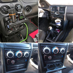 Car Audio Modified Multi-purpose Storage Box Cup Holder, Double-layer Box, Single-layer Box