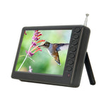 5インチ 超薄型 ポータブルカー デジタルLCDテレビ、EUプラグ、ATSC EUプラグ