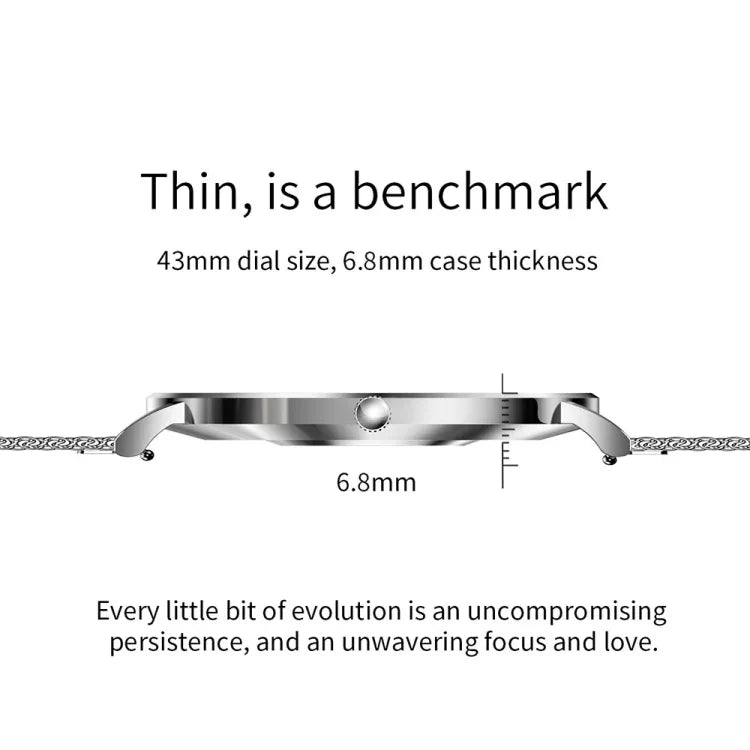 T8 1.3インチ 心拍数／血圧／血中酸素モニタリング Bluetoothスマートウォッチ ゴールド、シルバー、オレンジ、シルバーグレー