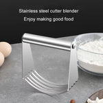 ステンレス製カッター 5層曲面生地ミキサー キッチンベーキング用小麦粉カッターガジェット